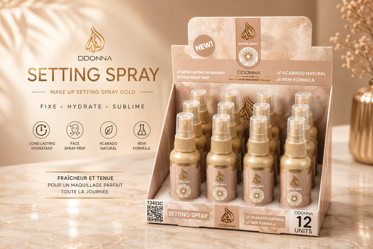 Spray Fixateur de Maquillage – Parfum Gourmand