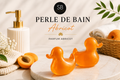 Perle de bain canard parfum abricot