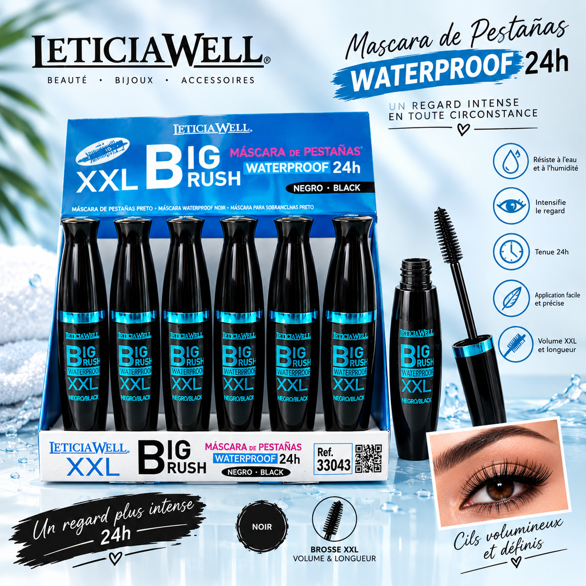 Mascara Waterproof XXL